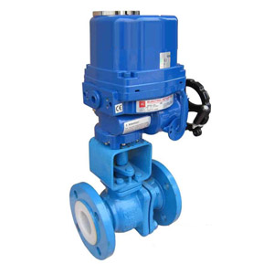 Q941 PFA-16C 襯氟電動(dòng)球閥